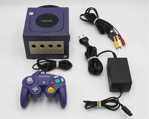 GameCube - Indigo - Console - SNR DE10867179 (B Grade) (Used)